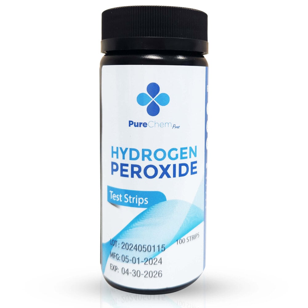 Hydrogen Peroxide Test Strips