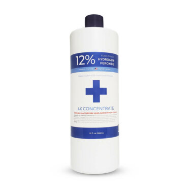 32 fl oz 12% Food Grade Hydrogen Peroxide Label