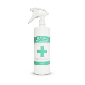 3% Food Grade Hydrogen Peroxide Spray Bottle 16oz
