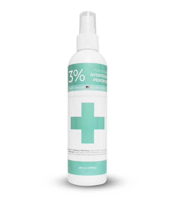 3% Food Grade Hydrogen Peroxide Spray Bottle 8oz