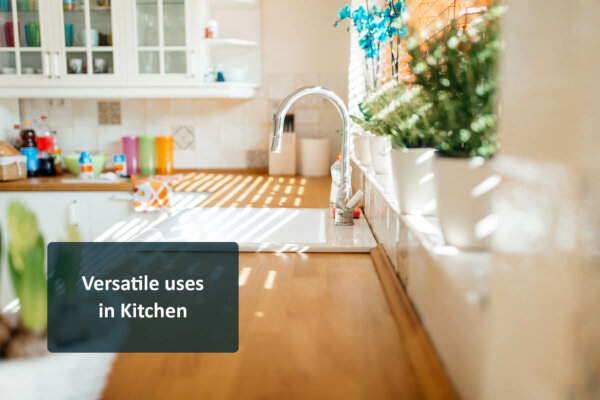 kitchen background with sink peroxide